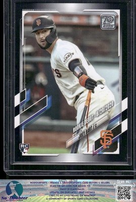 2021 Topps Update #US267 Joey Bart Black SN /70 RC ROOKIE BRAVES 2.2H