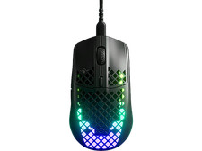 Ratón gaming - Steel Series Aerox 3, Por cable, 8500 dpi, Ergonómico, Multicolor