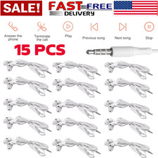 15 Pack 3.5mm In-Ear Earphone Wired Headphone Stereo Earbuds Super Bass Headset