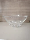 Steuben Crystal Glass Spiral Base 7" Bowl