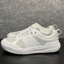 Wilson Womens Pickle Pro Shoes Size 9.5 White Mesh Lace Up Pickleball Sneakers