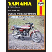 Yamaha RD125 / RD125DX 1974-1982 Uk Us Motorrad Workshop Manual Haynes