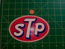 STP VINTAGE Sticker Decal OLD STOCK ORIGINAL RACING