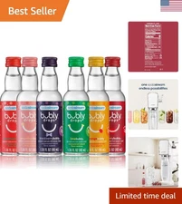 Bubly  Fruit Drops - 8 Fl Oz Pack of 6 | No Calories, No Sweeteners