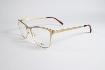 Modo 4219 Damen Gold LGLD Titan Vollrand Brille Brillengestell Glasses CS96