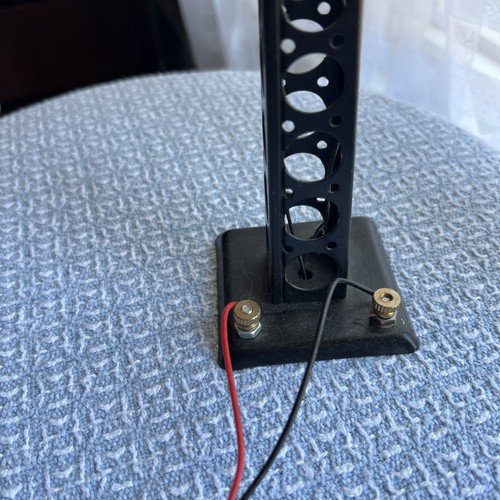 MARX O GAUGE METAL DOUBLE LIGHT SEARCHLIGHT TOWER - Picture 4 of 6