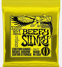  10 PACK ERNIE BALL BEEFY SLINKY 11-54 ELECTRIC GUITAR STRINGS 2627 10 SETS 