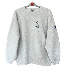 LEEDS UNITED 90s Sweatshirt (XL) Hanes Vintage Football Soccer FC Utd