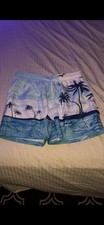 Summer Palm Tree Men s Swim Trunks