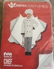 Chef Dress Up Kid Costume For Kids, Size S For 10-12 $30