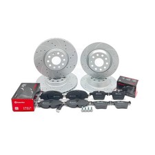 FÜR VW TIGUAN 2.0 TDI TSI R LINE BREMSSCHEIBEN VORNE HINTEN BREMBO BELÄGE 312mm 300mm