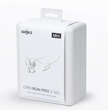 NEW Shokz OpenRun Pro 2 Mini Bone Conduction Headphones Silver Model S821
