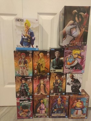 Anime Figures As pic (Sell As Lot or DM For Single) And Read Description On Note