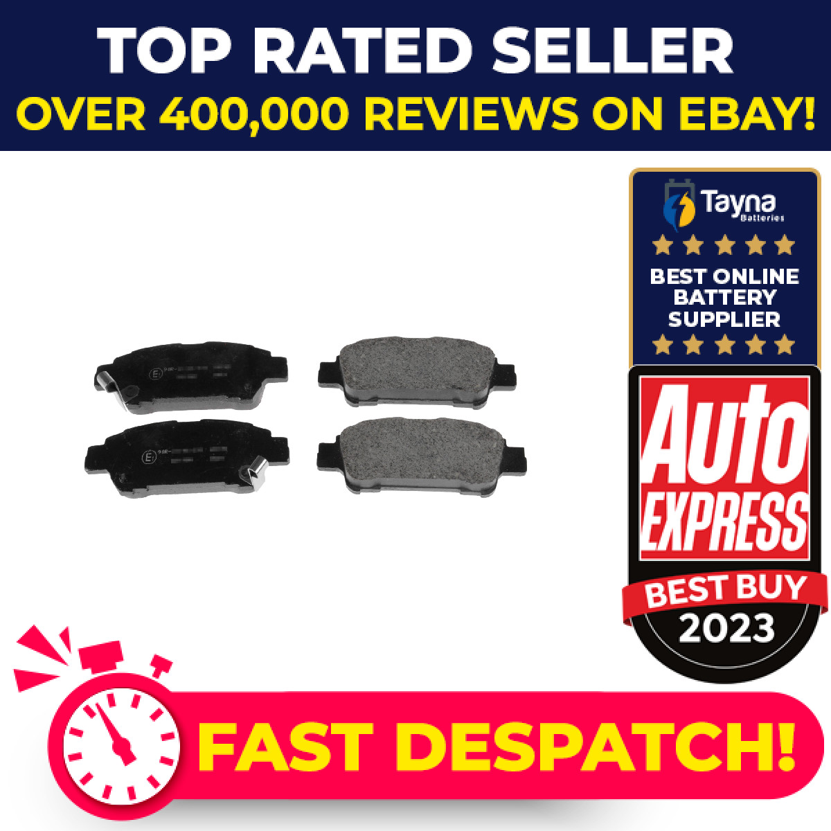 Brake Pads Set fits TOYOTA PREVIA 3.0 Rear 00 to 05 1MZ-FE 0446028040 04466YZZE1