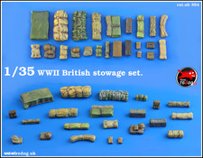 1/35 Redog - British Army Stowage set /diorama accessories  /354