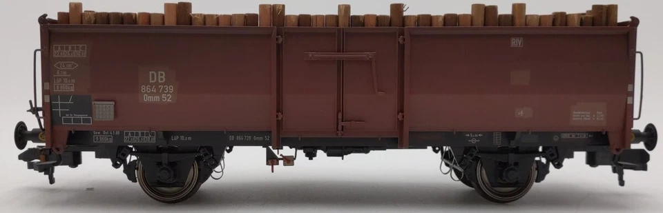 Marklin 58307 Type 1 German Federal Railway Open Gondola with Lumber EX/Box - Image 2 of 4