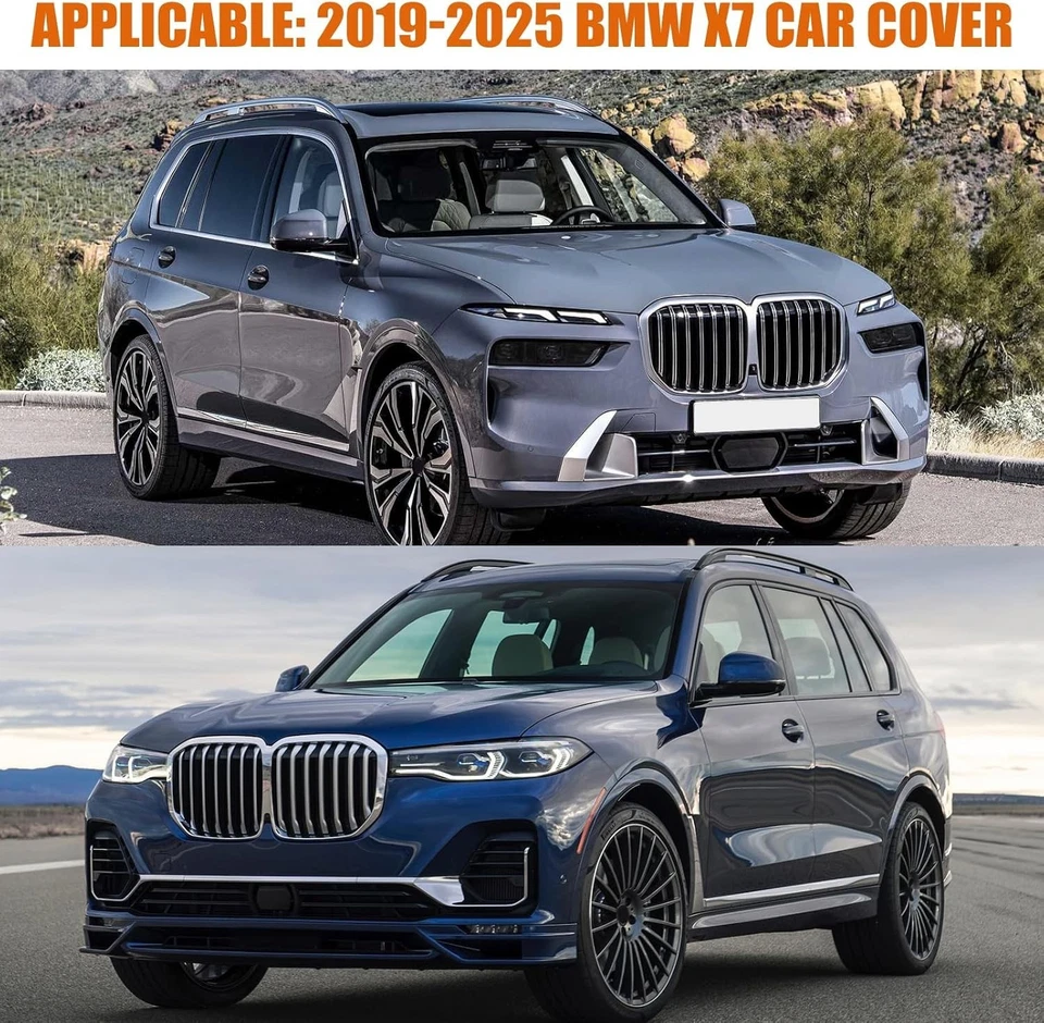 Outdoor Full Protection Waterproof Premium Custom Car Cover For 2019-2024 BMW X7 - Изображение 2 из 4