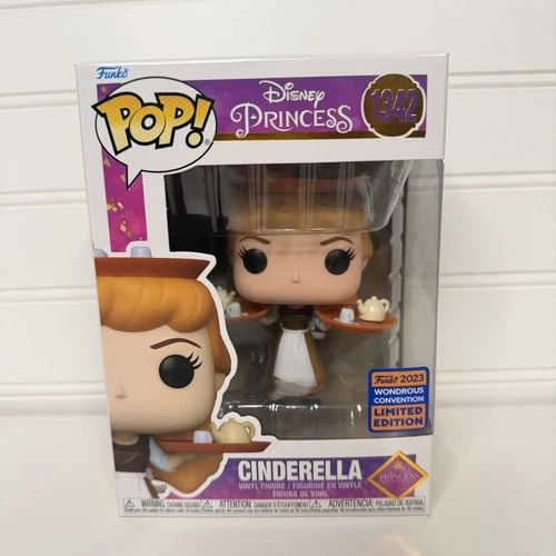 New ListingFunko POP! - CINDERELLA - 2023 WonderCON Exclusive Disney #1342 w/ Pop Protector