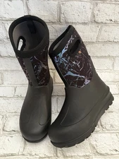 Bogs Neo-Classic Metallic Mountains Girl's Waterproof Insulated Rubber Boots 4