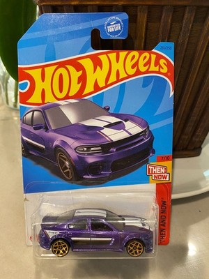 2023 Hot Wheels Then and Now #231 7/10 '20 DODGE CHARGER HELLCAT Lila 1:64