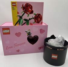 LEGO Icons Roses Valentines Day Gift Box 40460 Flowers Botanicals Flowers - NEW
