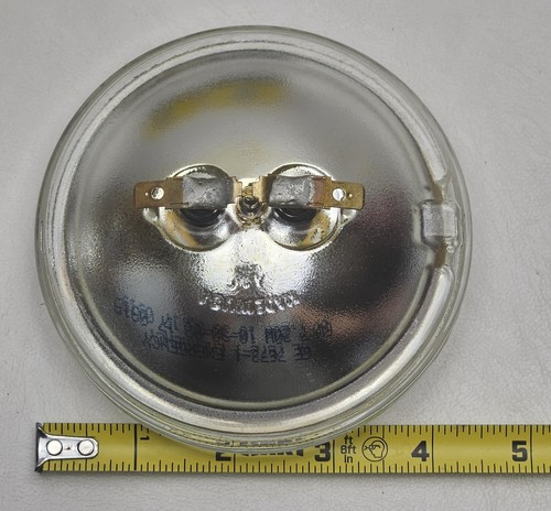 2 GE Sealed Beam Lamp 7672-1 6V 7.20W All Glass Emergency Light Lot of 2 - Picture 4 of 10