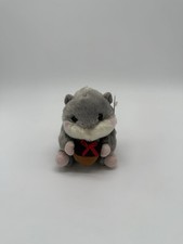 Aurora Plush Squirrel Holding Acorn 5" Gray Stuffed Animal