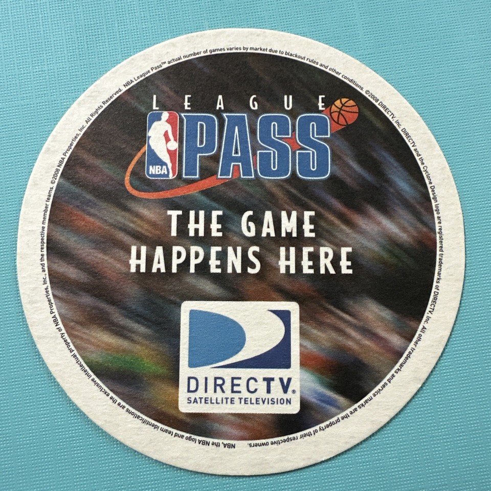 2008 NBA League Pass Lebron James Garnett Paper Coaster | eBay