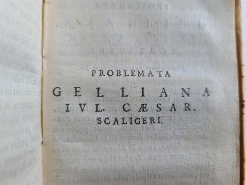 1643 ARISTOTLE Aliorumque problemata ANTIQUE vellum binding - Picture 5 of 6