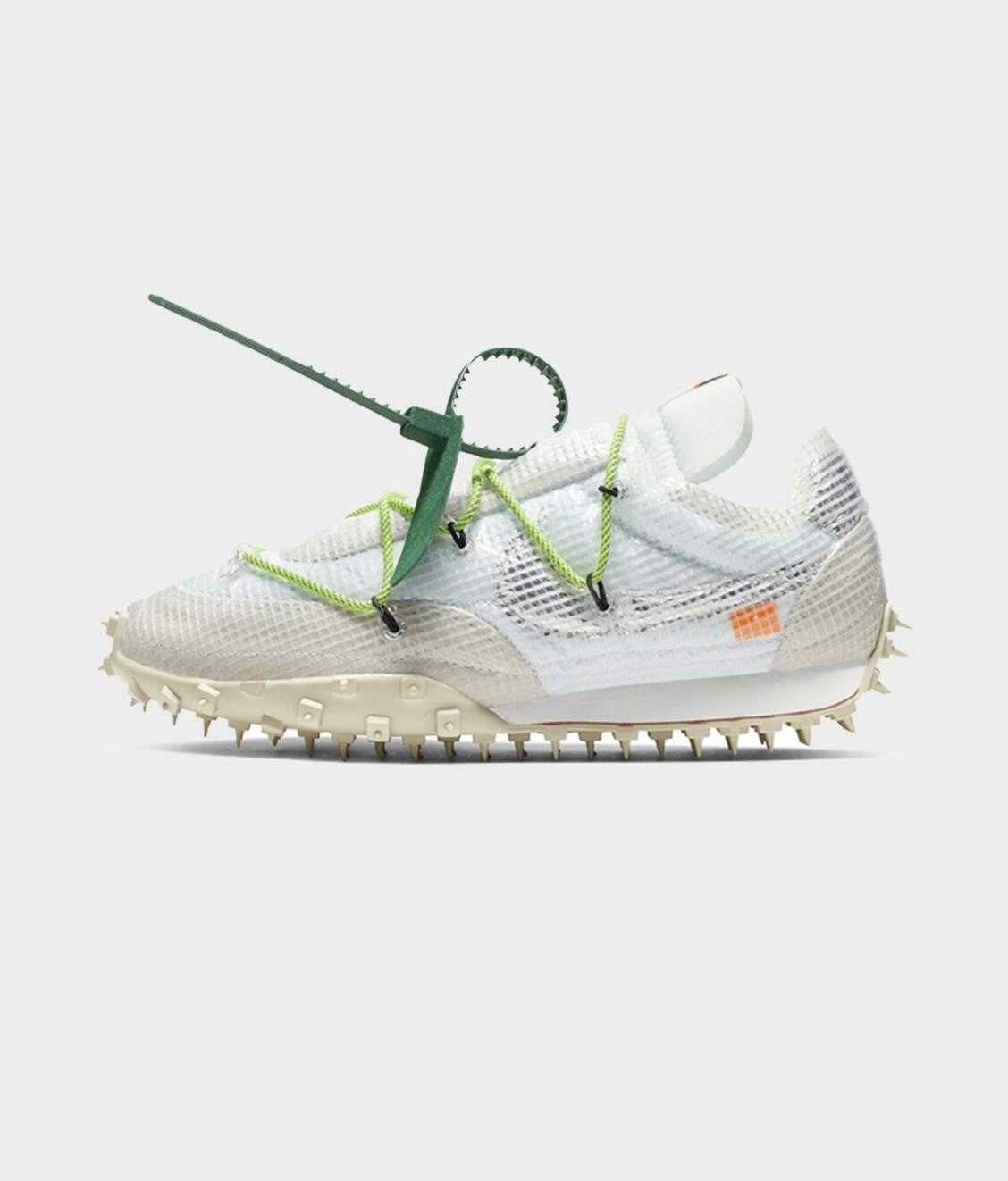 OFF WHITE X NIKE Nuove con scatola Nike x Off White Waffle Racer UK3 EU33.5 Nuovissime rare Virgil Abloh