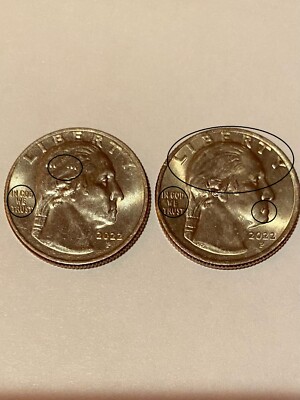 2022 Two Rare Quarters (CAN BE BOUGHT SEPARATELY)