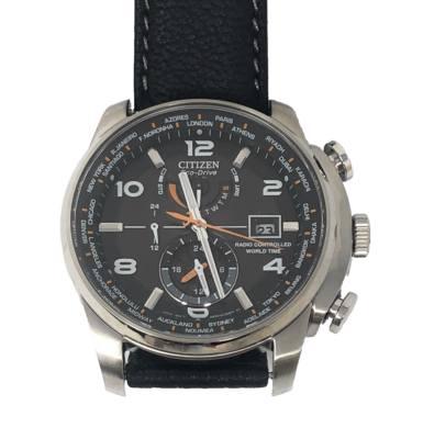ロシア海流 Citizen H820-S087104 Eco Drive Watch / Radio Controlled World Time