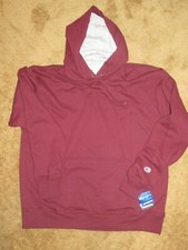 843R1 Champion S0889 Authentic Powerblend Mens Hoodie Sweatshirt Large LG Maroon