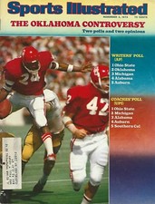 OKLAHOMA SOONERS JOE WASHINGTON 1974 SPORTS ILLUSTRATED OHIO STATE MOSES MALONE