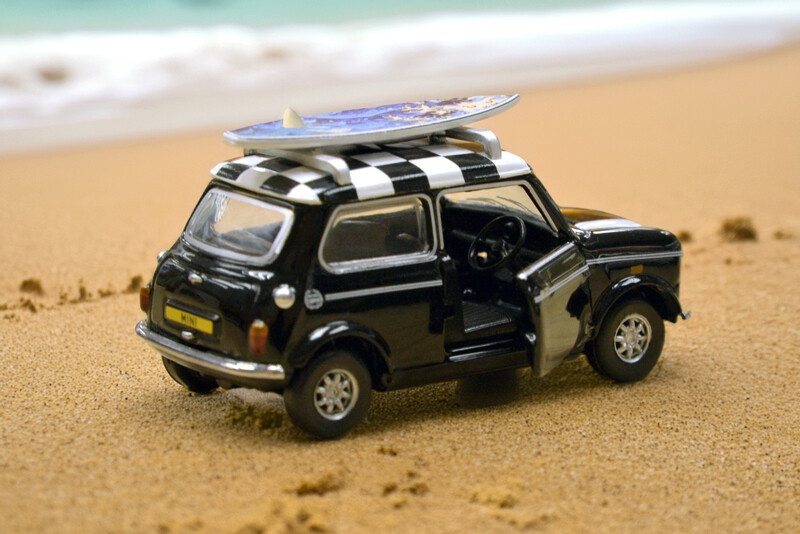 ミニカー Tiny Mini Cooper Mk 1 (with surfboard) TINY Mini Cooper MK 1 (with surfboard) ATC66196 | eBay