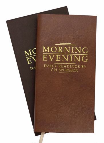 Morning and Evening Tan Leather : Daily Readings by C. H. Spurgeon by C. H. ...