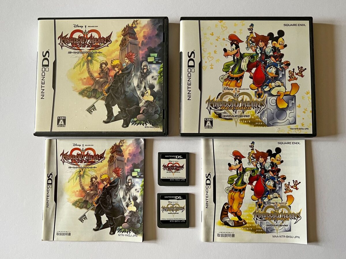 NDS Kingdom Hearts Set 358/2days Re:coded Lot of 2 Nintendo NDS Kingdom Hearts Set 358/2days Re:coded Lot of 2 Nintendo