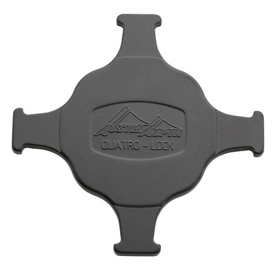 AustriAlpin Cobra Special Designs 4 - Way Multi Plate FC19K, Buckle, Black,