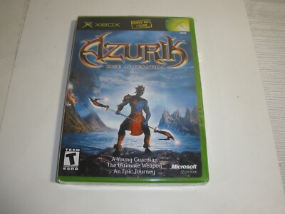 Xbox Azurik Rise of Perathia Black Label Sealed Collectors Quality