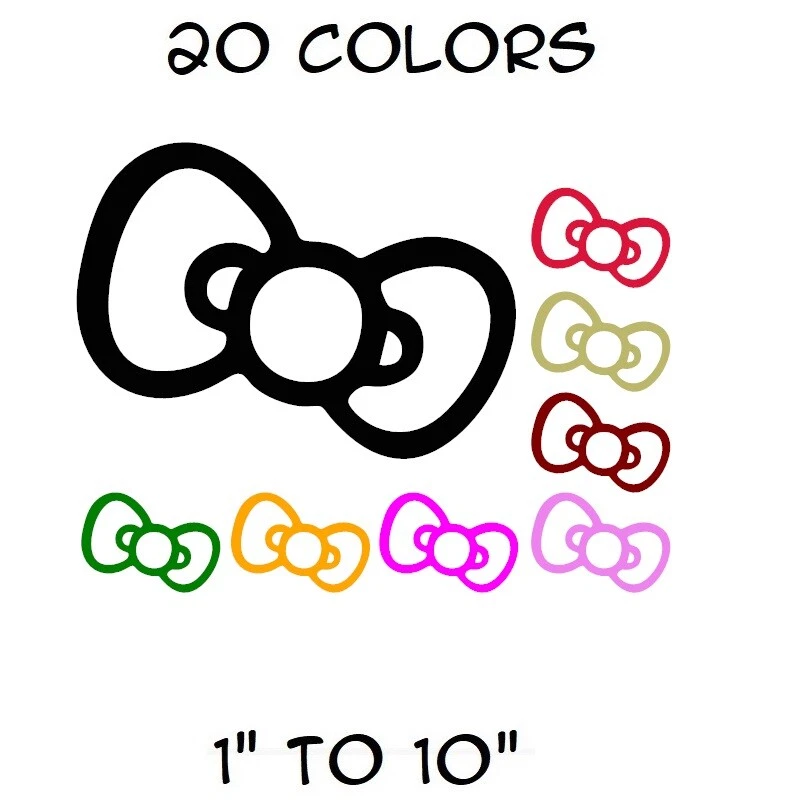 Printable Hello Kitty Bow Printable Hello Kitty Bow