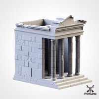 Tabletop Terrain GeläNde Tempel Ruinen Antike Griechisch