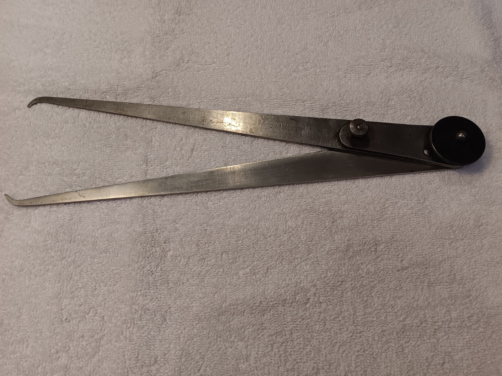 Vintage Lock Joint Caliper Starrett 12 1/2" Outside And Inside eBay