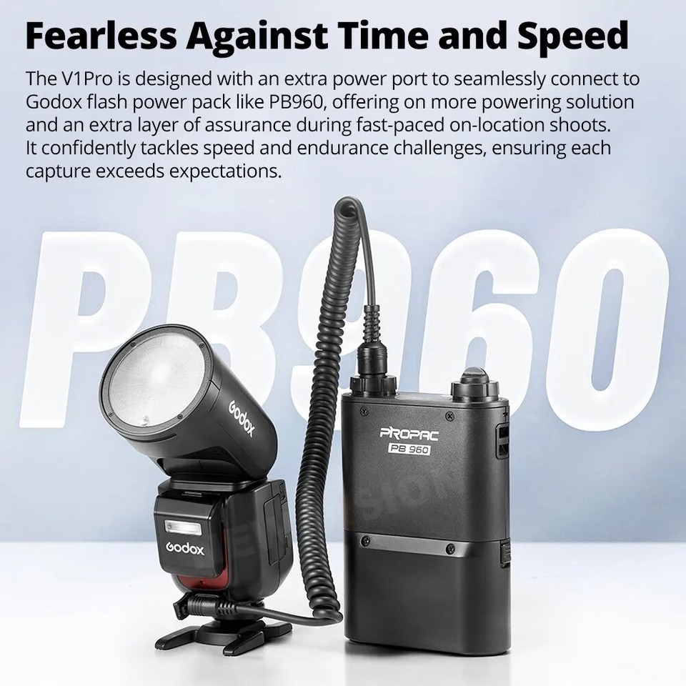 Godox AD200 Flash Speedlite Strobe Kit Con Caja De Luz De 24 X 24