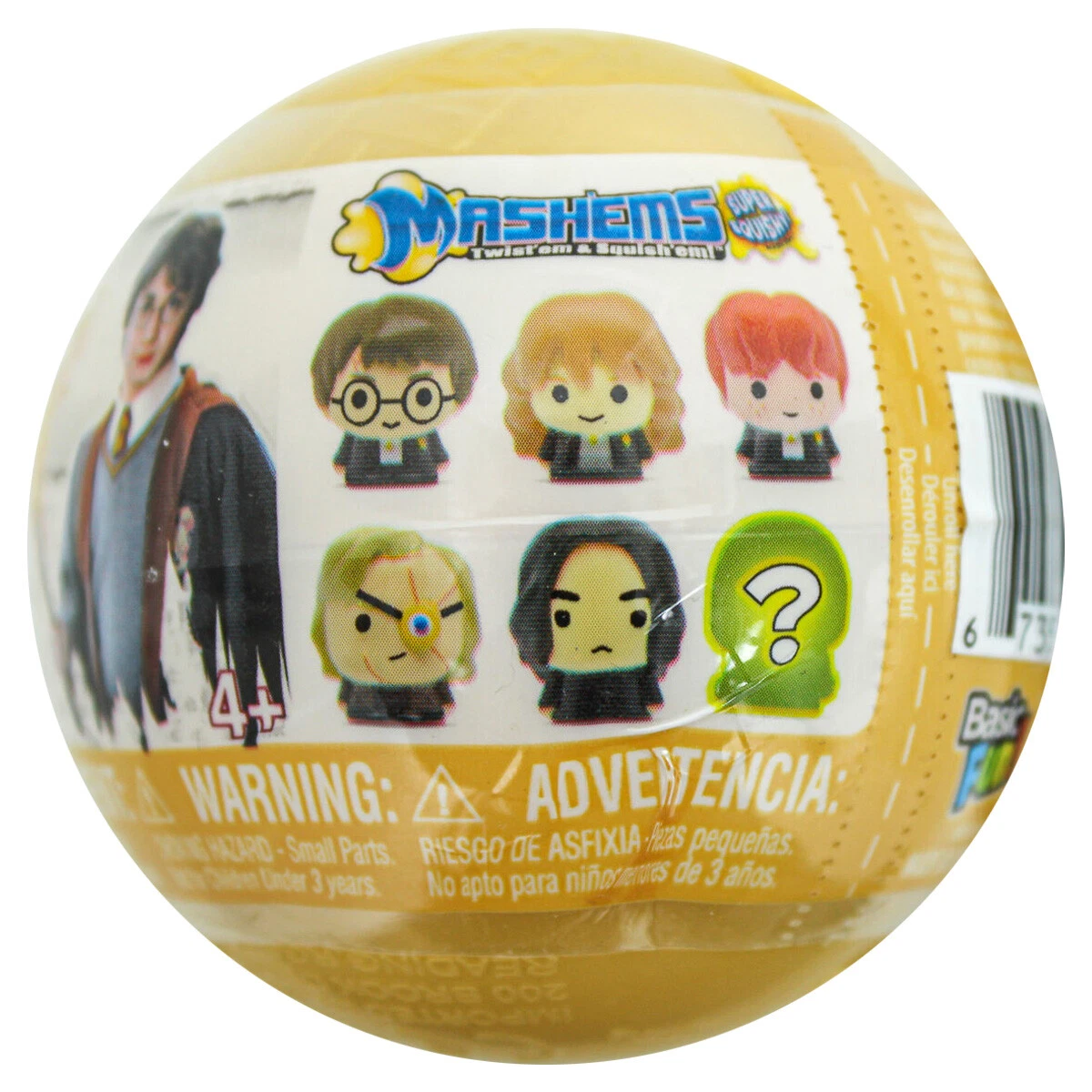 MASH EMS HARRY POTTER SUPER SQUISHY PACK COLLECT THE CHARACTER IN SPHERE PACKING
