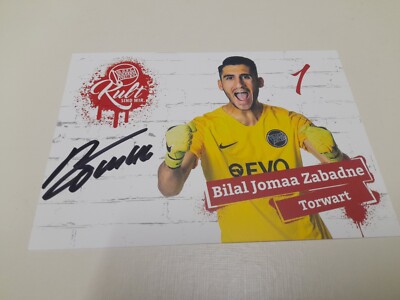 Signierte AK Bilal Jomaa Zabadne Kickers Offenbach NEU