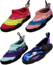 NORTY Toddler Girl Slip-On Children's Water Shoes Kids Aqua Sock