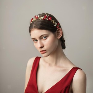 Vintage Headband Crystal Pearl Hairbands Wedding Hair Accessories