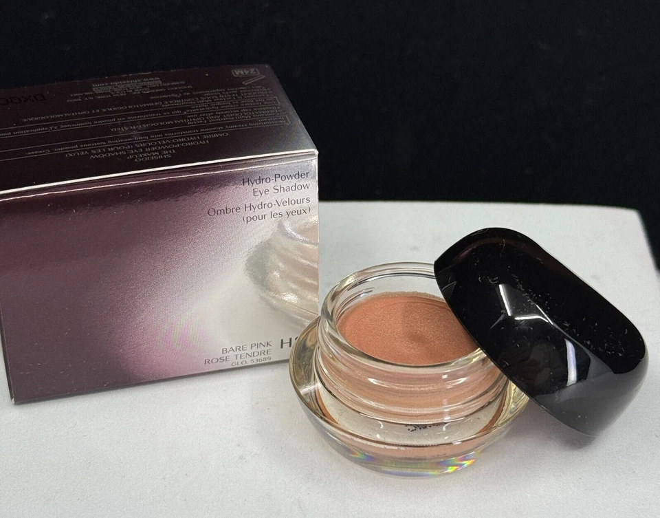 Sombra Shiseido H8 rosa nua hidro-pó nova na caixa 0,21 oz (SEM APLICADOR) - Imagem 3 de 4