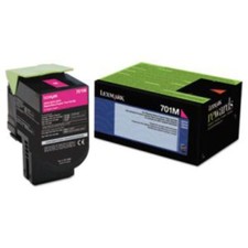 Lexmark 701M  Lexmark Magenta 1k Toner Cart CS310 CS410 CS510
