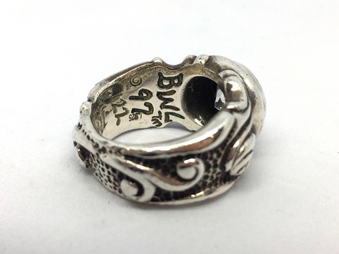 Bill Wall Leather Silver Ring Special Edition Zirconia US